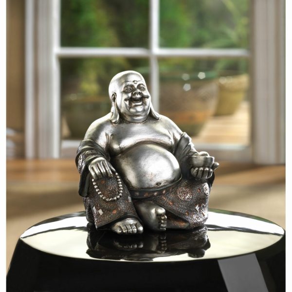 Tượng Phật Di Lặc bằng bạc