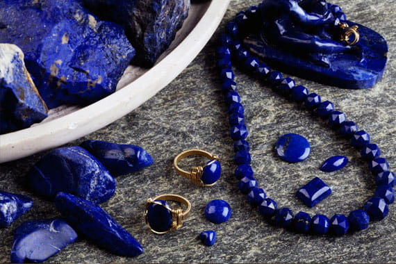 Trang sức Ngọc Lưu Ly (đá Lapis Lazuli)