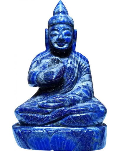 Tượng Phật Ngọc Lưu Ly (đá Lapis Lazuli)